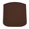 Coussin d’assise Deville, Iron red, 42x39,8 cm