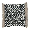Coussin d'assise Garden Glory Outdoor, Zebra fringe