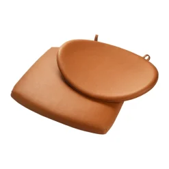 Coussin d'assise J166 Jørna, Cognac leather
