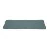 Coussin de banc Curva 32x95,5 cm, Bleu Poussiéreux