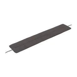 Coussin de banc Linear Steel 170x32,5 cm, Dark grey