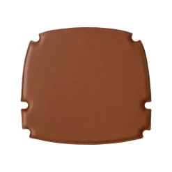 Coussin de chaise Drawn HM4, cuir cognac