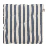 Coussin de chaise Ernst 45x45 cm, Blanc-bleu