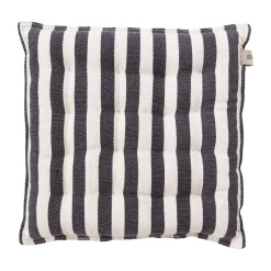 Coussin de chaise Ernst 40x40 cm, Naturvit-gris foncé