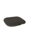 Coussin de chaise Peacock, Focus dark grey