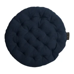 Coussin de chaise Pepper Ø37 cm, Bleu marine foncé