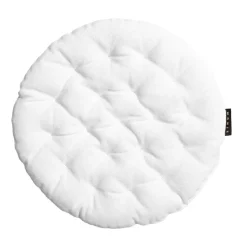 Coussin de chaise Pepper Ø37 cm, Blanc
