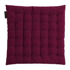 Coussin de chaise Pepper 40 x 40cm, Rouge bourgogne