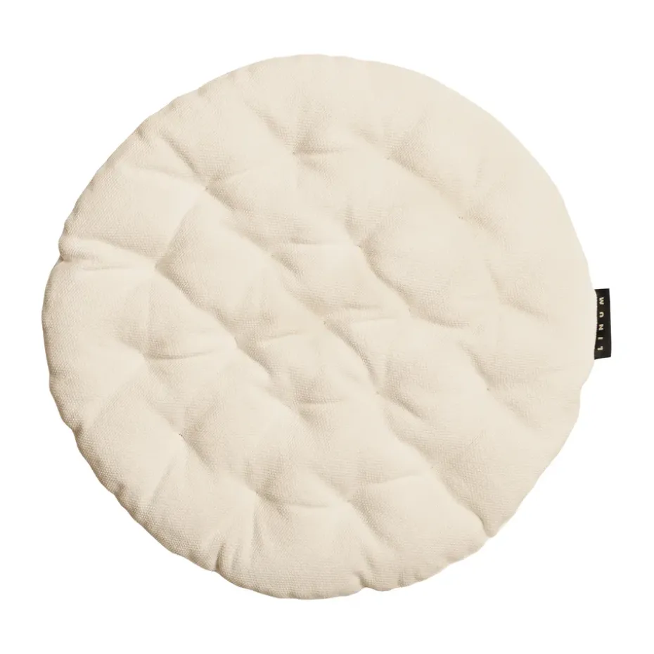 Coussin de chaise Pepper Ø37 cm, Crème beige