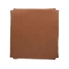 Coussin de chaise Rod, Cuir cognac