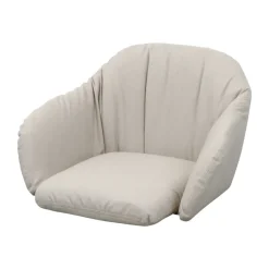 Coussin de chaise Stay set, Sand (Natté)