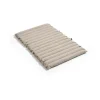 Coussin de dossier et assise Traverse Quilted Lounge Chair/Armchair, Beige sand