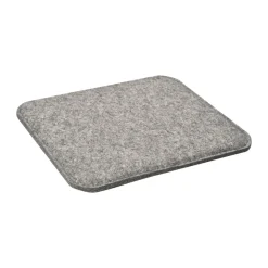Coussin de siège Nostalgi, 33x40 cm, Gris laine naturelle