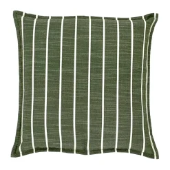 Coussin d'extérieur Kyoto 42x42 cm, Blanc cassé-vert jardin