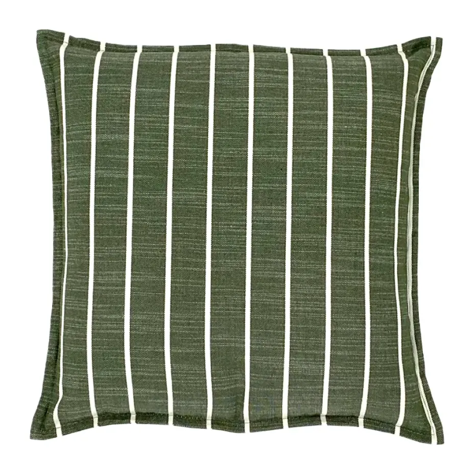 Coussin d'extérieur Kyoto 42x42 cm, Blanc cassé-vert jardin