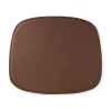 Coussin Form ultra leather, Brandy 41574