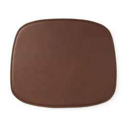 Coussin Form ultra leather, Brandy 41574