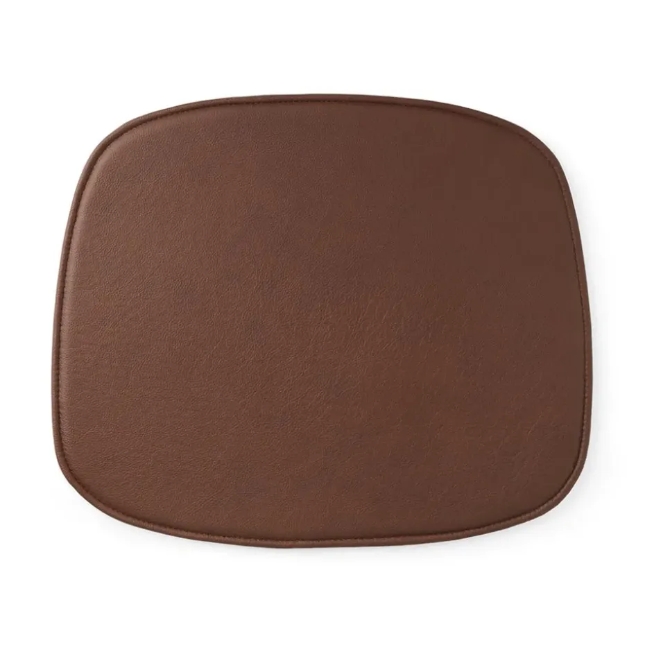 Coussin Form ultra leather, Brandy 41574