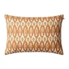 Coussin Ikat Delhi Outdoor 40x60cm, Beige-aprikosorange