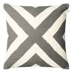 Coussin Impal Outdoor, Grey/offwhite, 50 cm