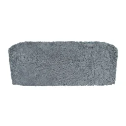 Coussin pour canapé ZigZag, Peau de mouton graphite
