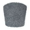 Coussin pour chaise de bar/chaise junior ZigZag, Peau de mouton graphite
