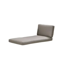 Coussin pour chaise longue Connect, Cane-Line Natté taupe