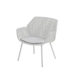 Coussin pour fauteuil lounge Vibe, Cane-Line Natté light grey