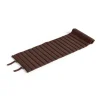 Coussin Quilted pour chaise lounge Crate, Iron red