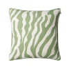 Coussin Zebra Outdoor 50x50 cm, Sage/off white, 50 cm