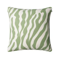 Coussin Zebra Outdoor 50x50 cm, Sage/off white, 50 cm