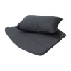 Coussins Breeze pour fauteuil lounge, Cane-line Natté black