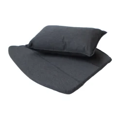 Coussins Breeze pour fauteuil lounge, Cane-line Natté black
