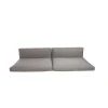 Coussins pour canapé Connect 3 places, Cane-line natté taupe