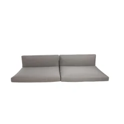Coussins pour canapé Connect 3 places, Cane-line natté taupe