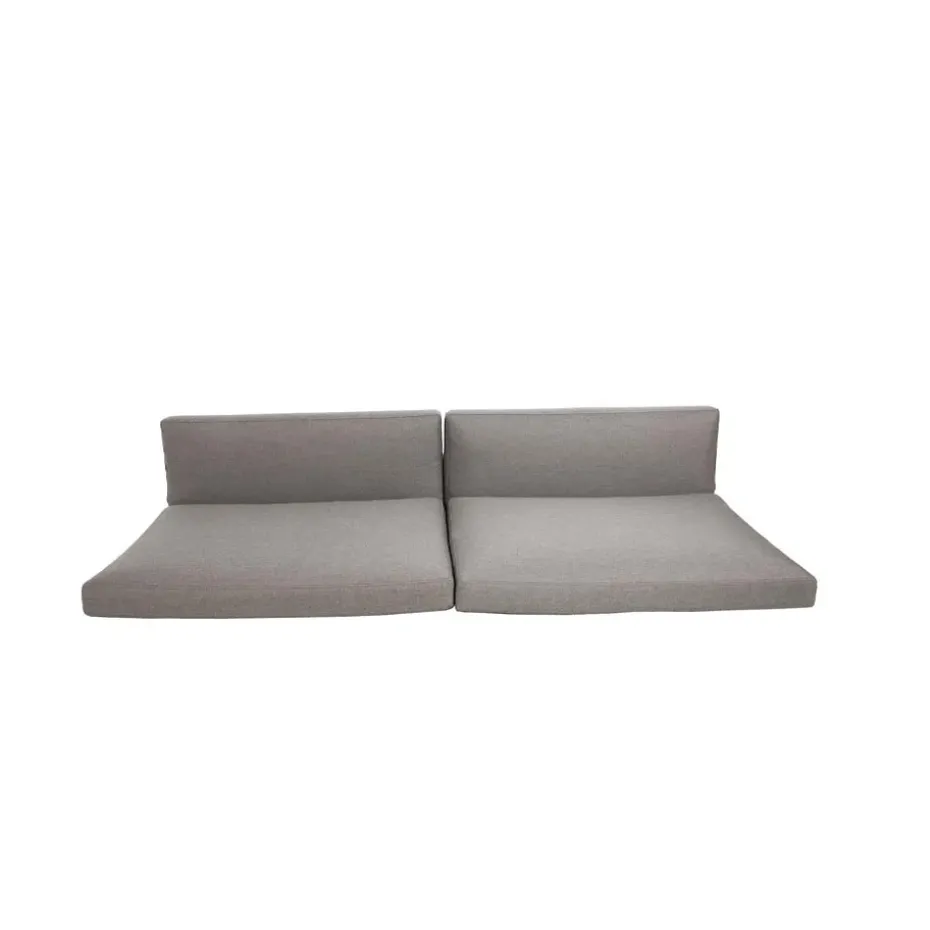 Coussins pour canapé Connect 3 places, Cane-line natté taupe