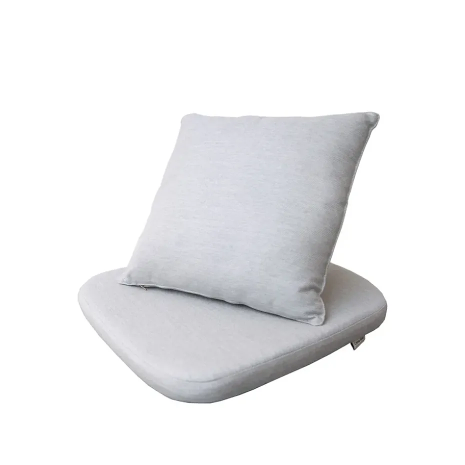 Coussins pour chaise Moments, Cane-Line Natté light grey