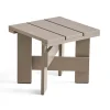 Crate Low Table 45x45x40 cm pin laqué, London fog
