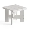 Crate Low Table 45x45x40 cm pin laqué, White