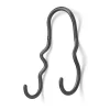 Crochet Curvature double, Laiton noir