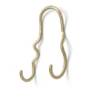 Crochet Curvature double, Laiton