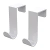 Crochet en J simple Bosign Lot de 2, Blanc