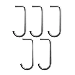 Crochet en J String lot de 5, Acier inoxydable