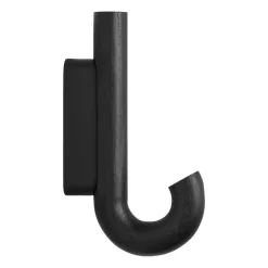 Crochet Hook mini 13,3 cm, Chêne noir - noir