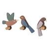 Crochet Lewi 3 pièces, Oiseaux