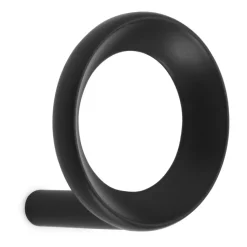 Crochet Loop petit Ø4,4 cm, Noir