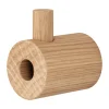 Crochet Moebe wooden wall hook, Chêne