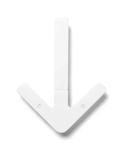 Crochet mural Arrow, blanc
