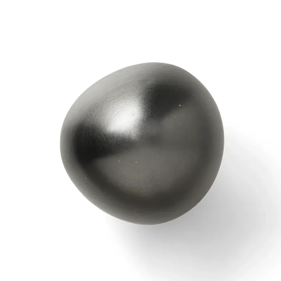 Crochet Mushroom, Black brass