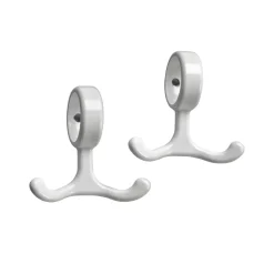 Crochet Nostalgi lot de 2, blanc